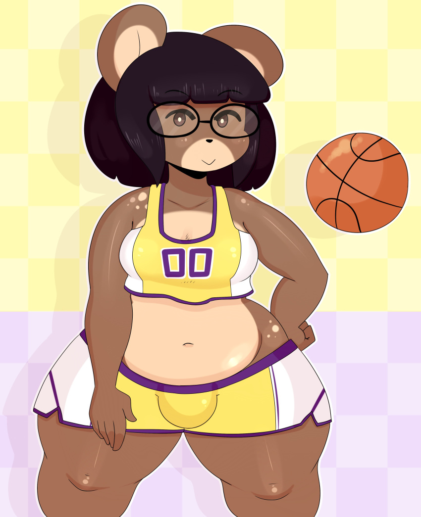 basketball basketball_uniform danny_(somescrub) original_character thick_thighs