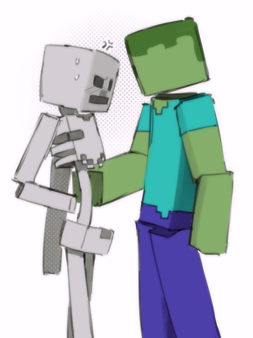Skeleton (Minecraft) Rule 34 Image