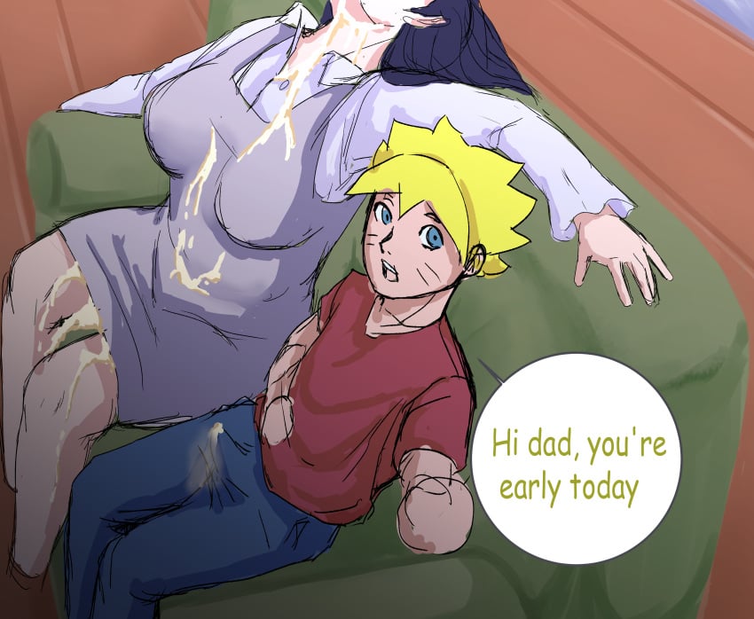 1boy 1boy1girl 1girls after_sex alternate_version_available bare_legs big_breasts blonde_hair blue_eyes boruto:_naruto_next_generations bulge busty cheating cheating_wife clothed clothing couch cucked_by_own_son cuckold cuckold_pov cum cum_drip cum_dripping cum_dump cum_everywhere cum_on_body cum_on_clothes cum_on_face cum_on_legs cum_on_neck cum_on_thigh cum_on_thighs cumdrip cumdump dialogue dress dripping_cum english_text erection erection_under_clothes facial_markings female fully_clothed height_difference hi_res high_resolution highres hyuuga_hinata incest large_breasts legs light-skinned_female light-skinned_male light_skin looking_at_viewer male male/female male_pov mature mature_female milf mother mother_and_son naruto naruto_(series) netorare ntr older_female pale-skinned_female pale-skinned_male pale_skin pov pov_eye_contact short_dress shounen_jump size_difference sofa son speech_bubble spiky_hair straight teenager text uzumaki_boruto uzumaki_naruto whisker_markings whiskers yellow_hair younger_male