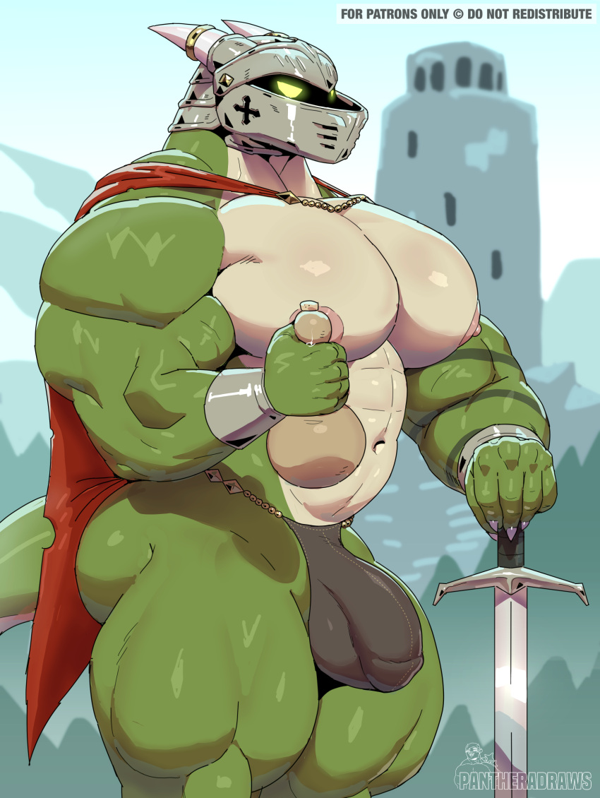 abs biceps bulge furry high_resolution highres male male_focus male_only muscle muscles muscular muscular_arms muscular_ass muscular_back muscular_legs muscular_male muscular_thighs nipples pantheradraws pecs sxfpantera tempist