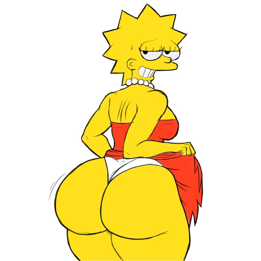 ass big_ass lisa_simpson metalsplinter tagme the_simpsons yellow_body