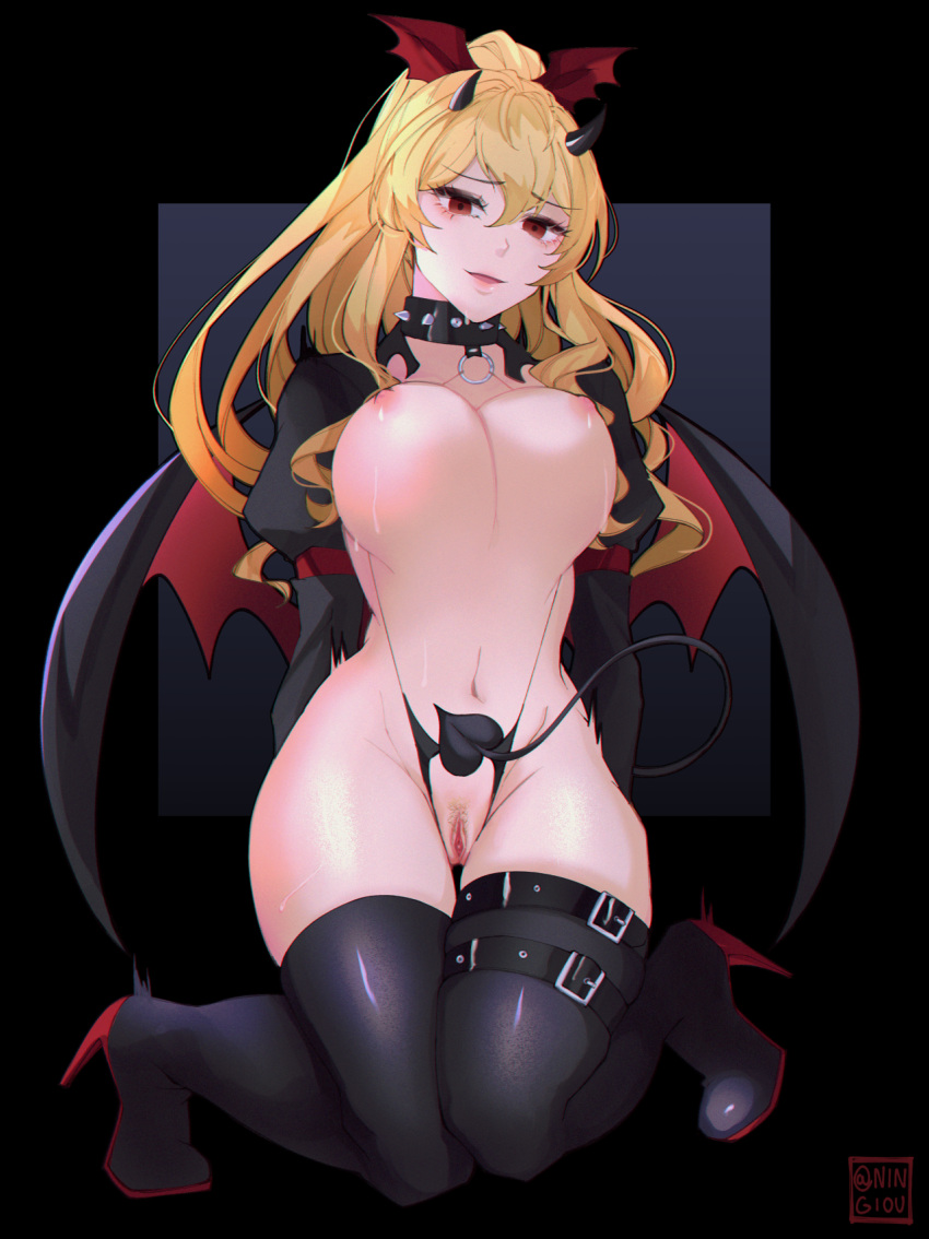 female granblue_fantasy luciferic ningiou succubus_costume vira_(granblue_fantasy)