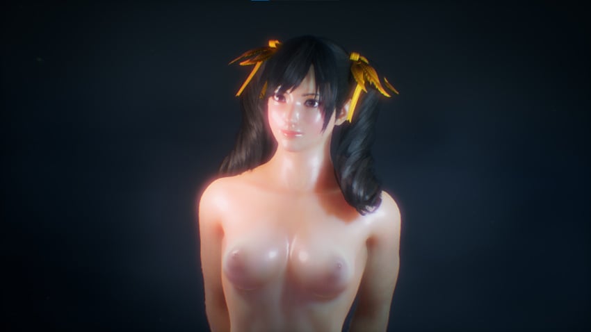 bandai_namco chinese_female cute ling_xiaoyu mod namco nude oiled tekken tekken_8