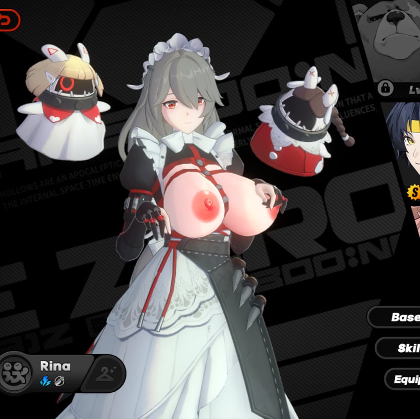 3d alexandrina_sebastiane big_ass big_breasts chu_u huge_ass huge_breasts mod rina screencap screenshot zenless_zone_zero