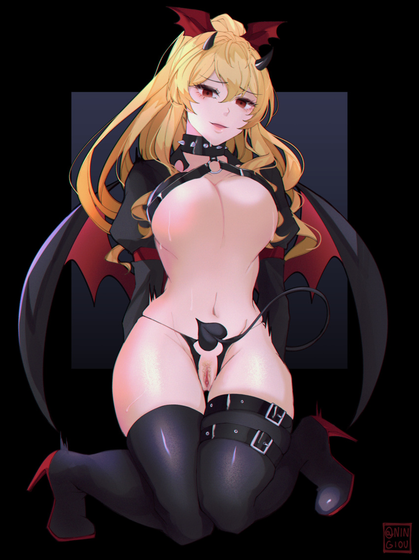 female granblue_fantasy luciferic ningiou succubus_costume vira_(granblue_fantasy)