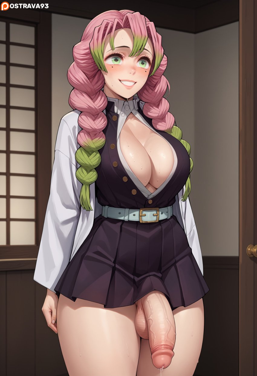 1futa 1futanari ai_generated balls big_balls big_breasts big_cock big_penis big_testicles big_thighs big_tits breasts cleavage cock demon_slayer dickgirl futa futa_only futanari hips huge_balls huge_breasts huge_cock huge_penis huge_testicles huge_thighs huge_tits kanroji_mitsuri kimetsu_no_yaiba large_balls large_breasts large_cock large_penis large_testicles large_thighs large_tits mitsuri_kanroji nipples ostrava93 penis precum precum_bubble precum_drip precum_on_penis precum_string precum_trail puffy_nipples stable_diffusion testicle testicles thighs tits veiny veiny_penis venus_body wide_hips wide_thighs