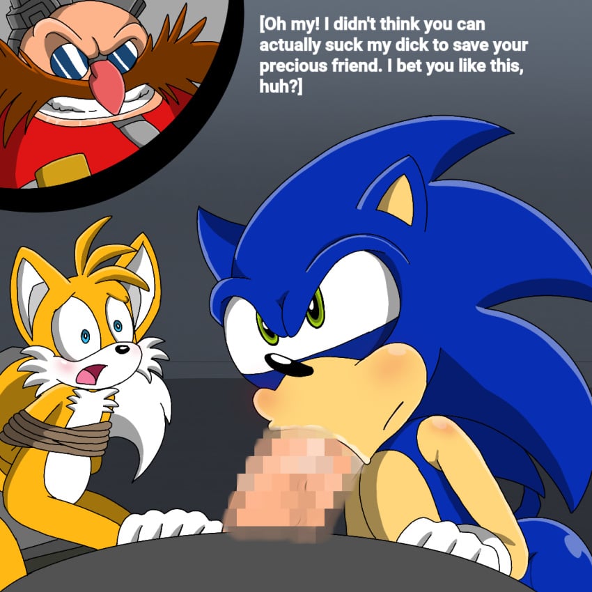 blowjob dr_eggman embarrassed fellatio forced forced_oral furry ivo_robotnik looking_up penis rape robotnik sonic_(series) sonic_the_hedgehog sonic_the_hedgehog_(series) sonic_x spanky15 sucking_penis tails tied_up yaoi