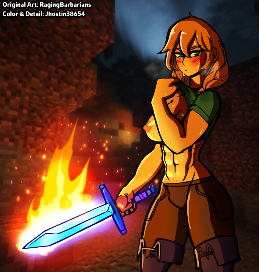 Alex (Minecraft) Rule 34 Image