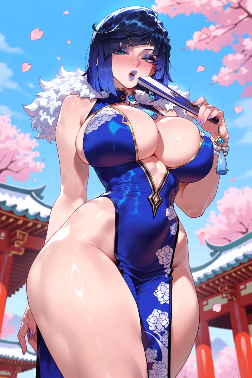 Yelan (Genshin Impact) Rule 34 Image