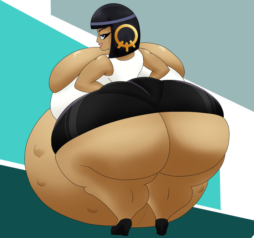 big_ass big_breasts breasts bubble_butt cleopatra cleopatra_smith huge_ass hyper_pregnancy pregnant tagme user3345