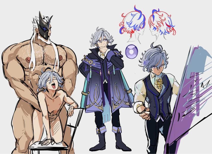 Capitano (Genshin Impact) Rule 34 Image
