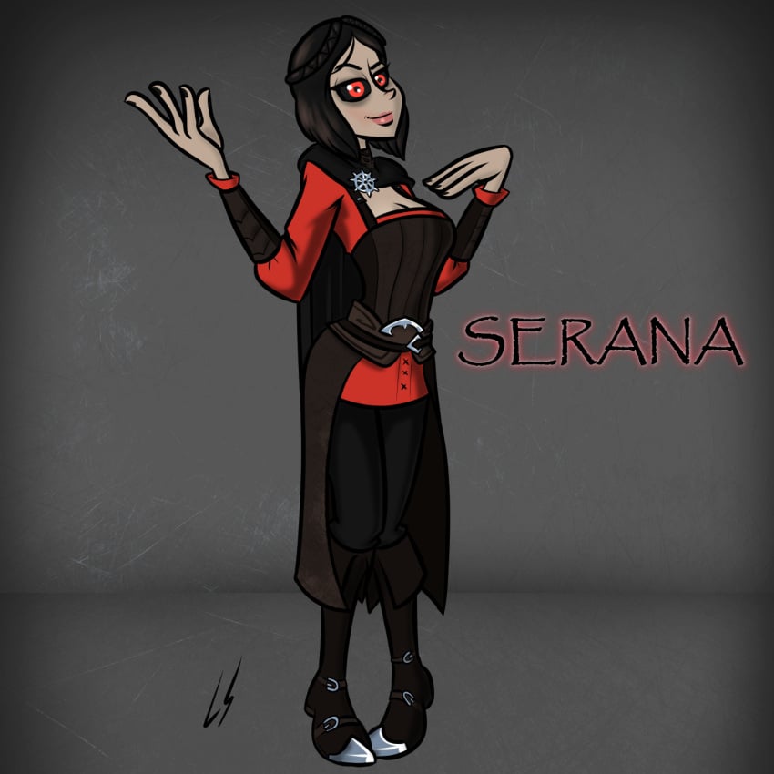 bethesda_softworks character_name lord_sarloc serana skyrim the_elder_scrolls vampire