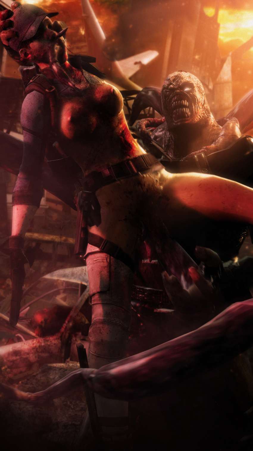 Jill Valentine (Capcom) Rule 34 Image