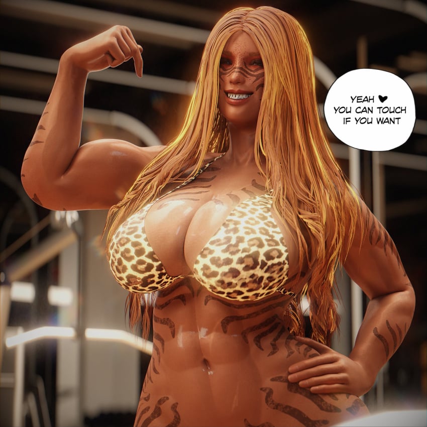 1girls 3d athletic athletic_female big_breasts breasts busty cleavage curvaceous curvy curvy_figure digital_media_(artwork) eyebrows eyelashes eyes female female_focus female_only fit fit_female hair hips hourglass_figure humanoid large_breasts legs light-skinned_female light_skin lips mature mature_female muscular muscular_female original_character saja_jeonsa shmopla thick thick_legs thick_thighs thighs tiger tiger_girl tiger_humanoid tigress_(disambiguation) top_heavy upper_body voluptuous waist wide_hips