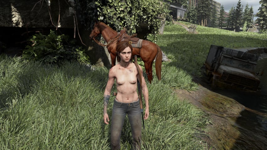 Ellie (The Last Of Us) Rule 34 Image