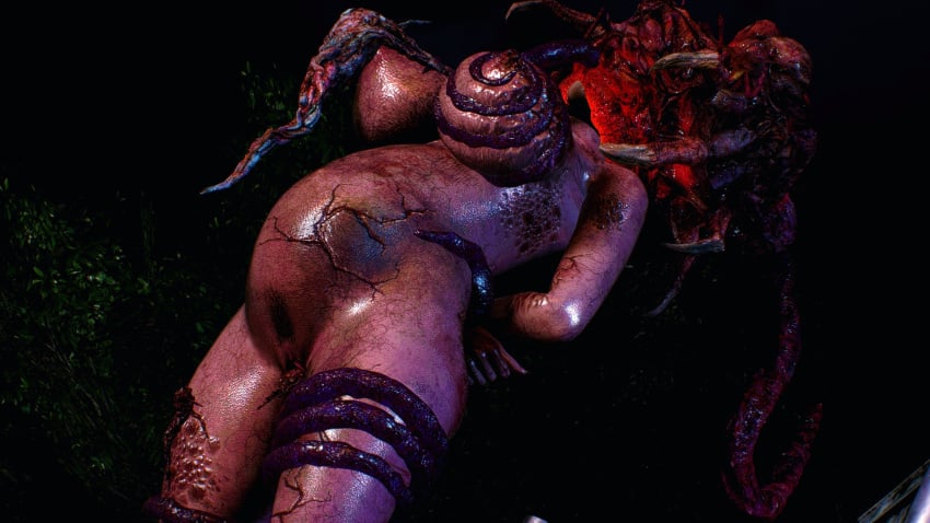 3d big_breasts breasts capcom corruption female female_only genitals giving_birth head_parasite host huge_breasts human mod monster monster_girl ne-α_type nightmare_fuel nightmare_waifu nipples nude nude_female parasite pregnant pregnant_female pubes pussy resident_evil resident_evil_3 resident_evil_3_remake screencap tentacle thick_thighs veins