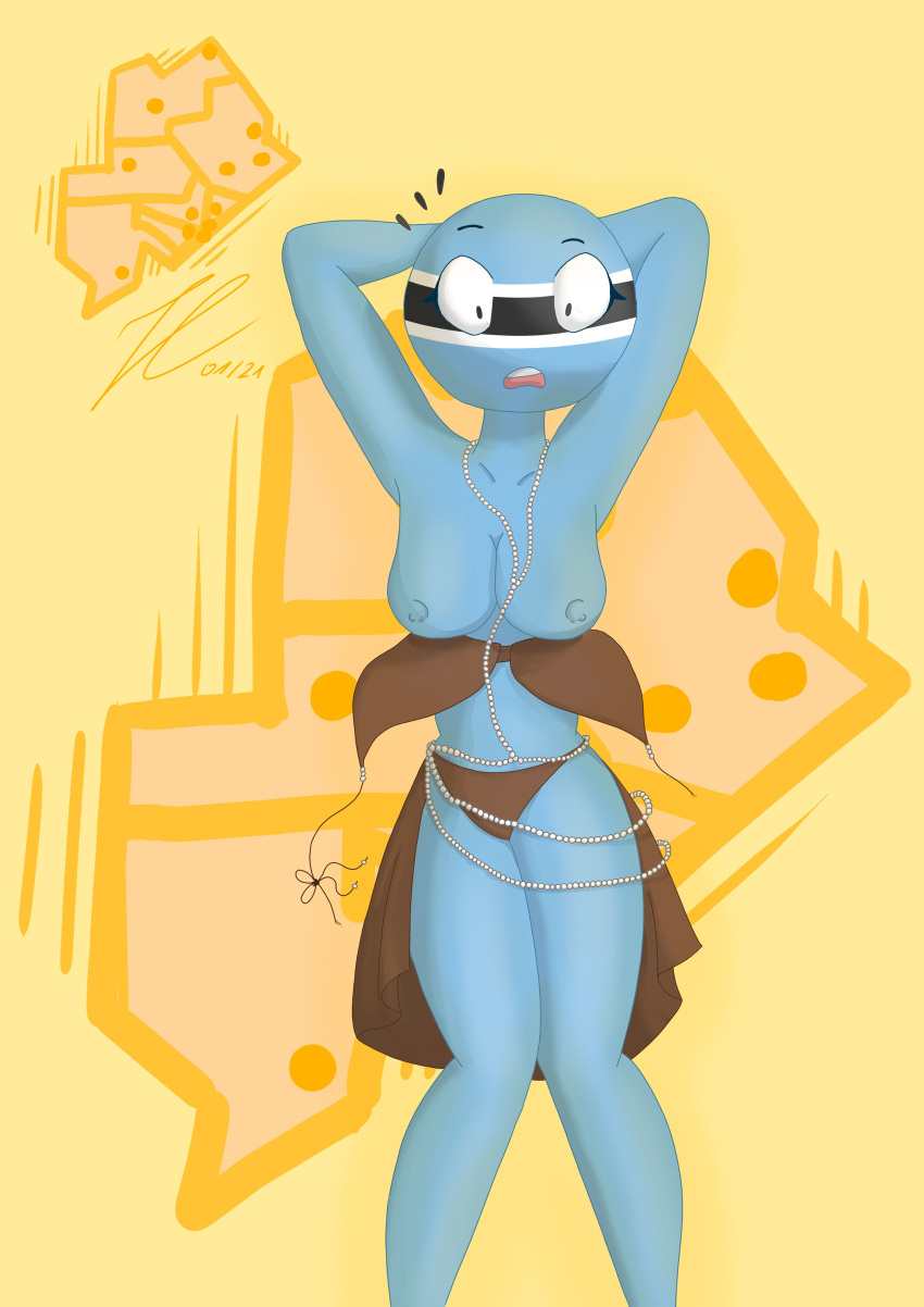 1girls acissye botswana_(countryhumans) countryhumans countryhumans_girl nude simple