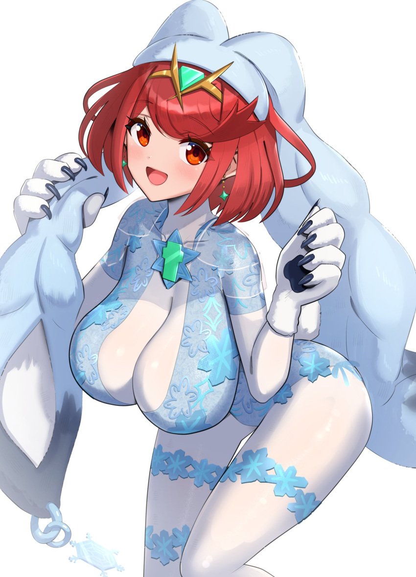 1girls big_breasts breasts core_crystal dahlia_(xenoblade) female female_only gonzarez nintendo pyra solo tagme xenoblade_(series) xenoblade_chronicles_2