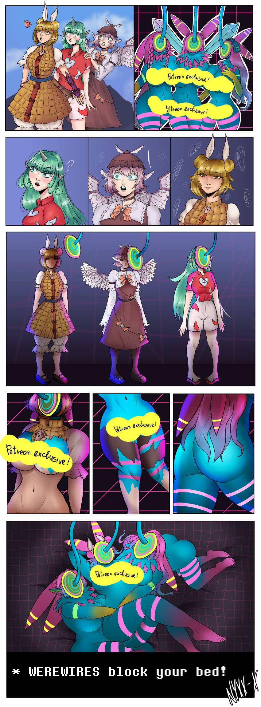 ! 6girls ? abdomen alternate_version_available anthro ass_expansion assimilation aunn_komano beret bimbo bimbofication blue_hair blue_skin body_modification brainwashing breast_expansion breast_press breast_squeeze censored cirno corruption crossover deltarune drone droneification ear english_text face_fucking female female_only forced fujiwara_no_mokou hairbow hand_on_breast hong_meiling huge_ass huge_breasts human_to_anthro hypnosis ice_wings identity_death light_skin long_ears maid mayumi_joutouguu mind_break mind_control mystia_lorelei navel nude nyxx-x party_wipe patreon patreon_exclusive patreon_only_post personality_change pink_hair plump pussy red_hair ripped_clothing silver_skin solo solo_female solo_focus species_transformation takeover text thick_thighs touhou transformation transformation_sequence twin_braids were werewire wide_hips yuri