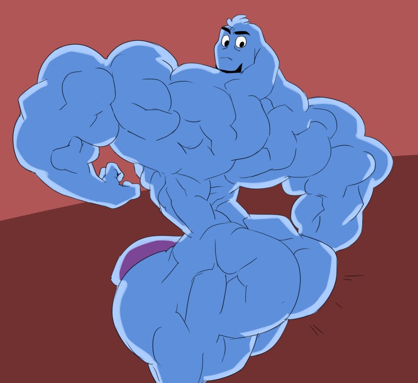 1boy abs ass bara biceps bulge gay huge_bulge hyper_muscles male male_focus male_only muscle muscles muscular muscular_arms muscular_ass muscular_back muscular_legs muscular_male muscular_thighs nipples omn10usly osmosis_jones osmosis_jones_(character) pecs solo veins veiny_penis