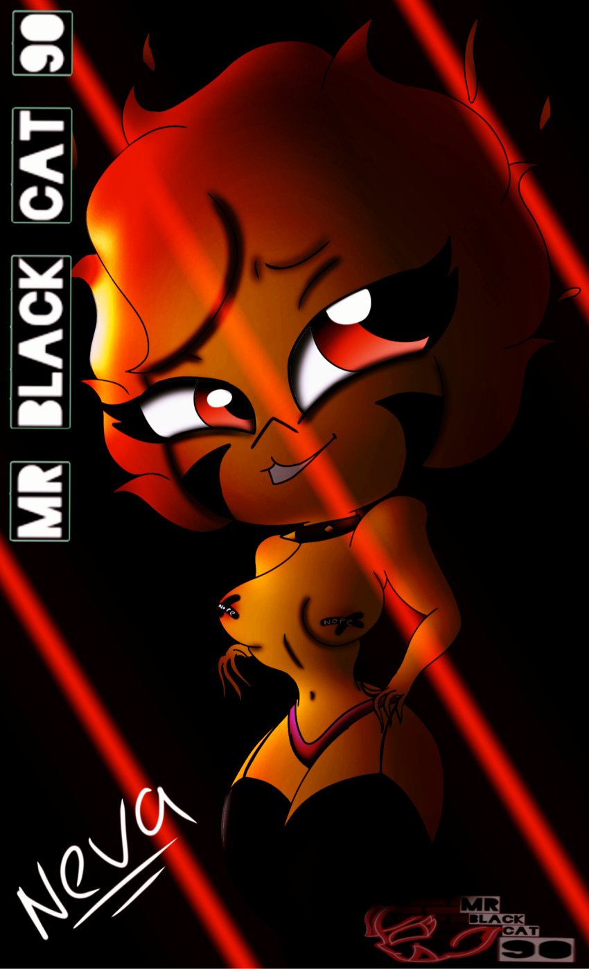 elemental elemental_(pixar) fire mrblackcat901 neva_the_fire_girl original_character pixar