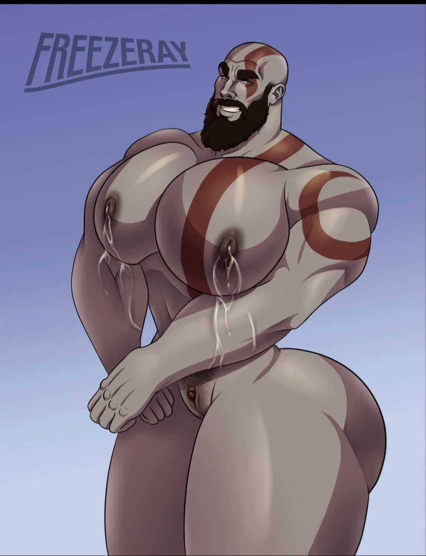 bald bald_man bara beard big_ass big_breasts big_butt big_nipples bubble_ass bubble_butt cuntboy cuntboy_only daddy dilf facial_hair fat_ass fat_butt freezeray04 gay gigantic_ass god_of_war huge_ass huge_boobs huge_breasts huge_butt huge_nipples intersex kratos lactating lactating_nipples lactation_without_stimulation male_boobs male_breasts male_focus male_lactation male_nipples male_only male_tits manboobs massive_ass massive_butt mature_male milk muscular muscular_arms muscular_ass muscular_back muscular_cuntboy muscular_legs muscular_male muscular_thighs nude older_male smile smiling smiling_at_viewer solo solo_male thick_ass thick_thighs white_markings