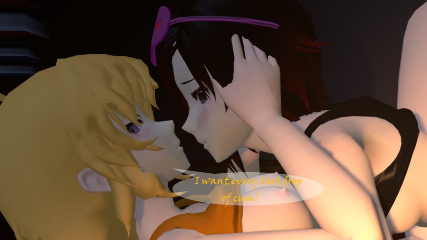 1futa 1girls 3d comic comic_page cum_inside_request duo face_hold female futa_on_female futanari incest ruby_rose rwby self_upload simple_smut sisters source_filmmaker speech_bubble vaginal_penetration yang_xiao_long