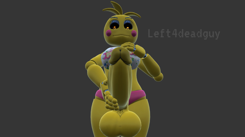 1futa 3d five_nights_at_freddy's futa_only futanari humanoid humanoid_penis left4deadguy low-angle_view self_upload standing tagme toy_chica_(fnaf) toy_chica_(love_taste)