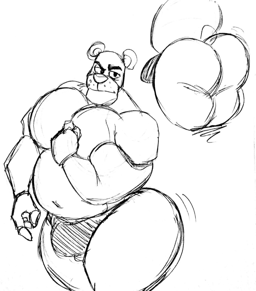 1boy annoyed ass bara bara_ass bara_tiddies bara_tits bear bear_boy bear_ears big_ass big_ass_(male) big_butt big_pecs boy bubble_ass bubble_butt bulge bulge_through_clothing chubby chubby_anthro chubby_male dumptruck_ass dumptruck_butt fat fat_ass fat_butt fat_man five_nights_at_freddy's freddy_(fnaf) huge_ass huge_butt huge_pecs large_ass large_butt large_pectorals lynnsdarkside male_only man_boobs manboobs massive_ass massive_butt massive_pecs moobs plump_ass plump_butt round_ass round_butt sketch tagme thick_ass thick_butt