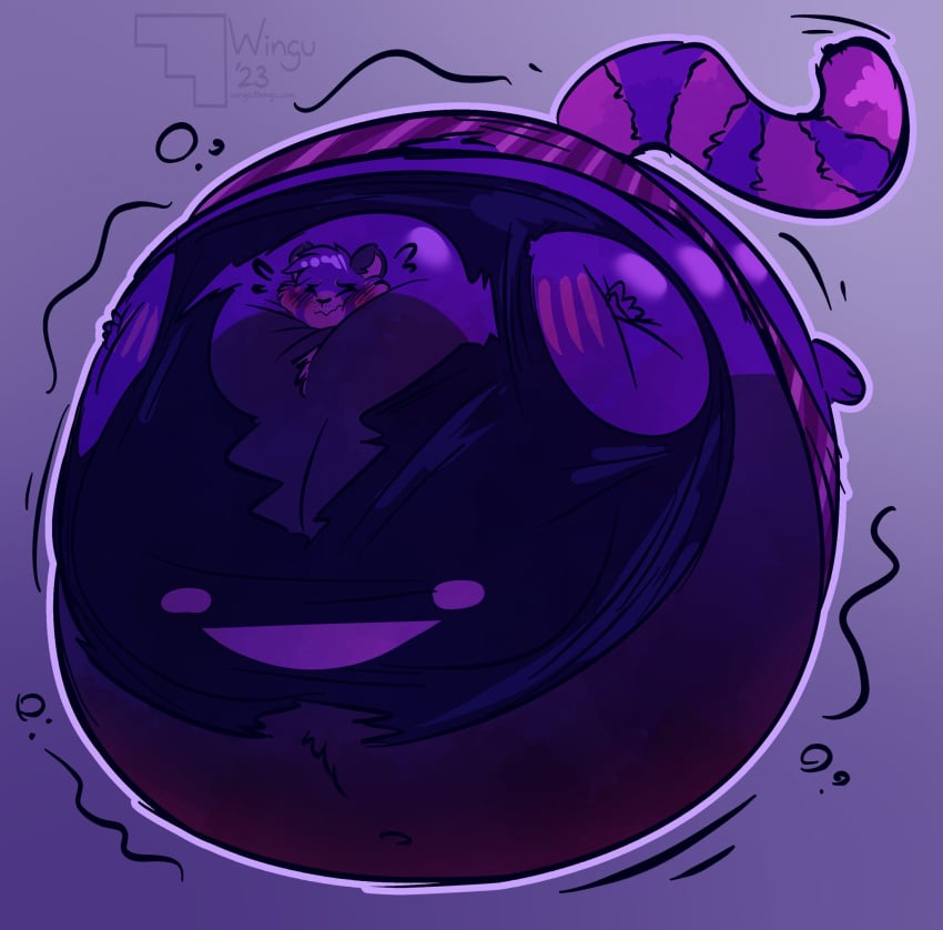 big_breasts blueberry_inflation breasts furry spherical_inflation sunken_head sunken_limbs tagme wolforb2000