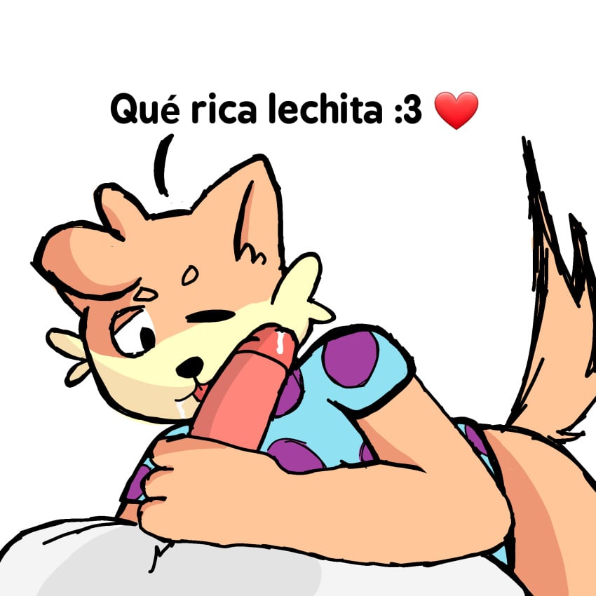 canid canine canis cum cum_in_mouth domestic_dog femboy furry furry_male furry_only gay gay_male la_pandilla los_compas male_only minecraft owo penis penis_grab soydany spanish_text uwu youtube youtube_hispanic