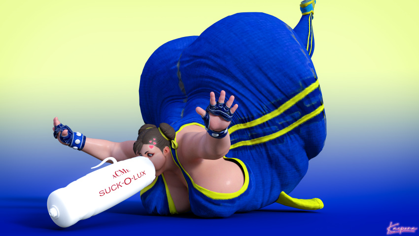 3d belly_inflation capcom chun-li inflation kaepora_(artist) street_fighter street_fighter_alpha street_fighter_v suck_o_lux suckolux