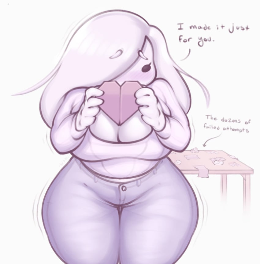 abby_(w0m1) breasts chubby tagme valentine's_day w0m1 wholesome