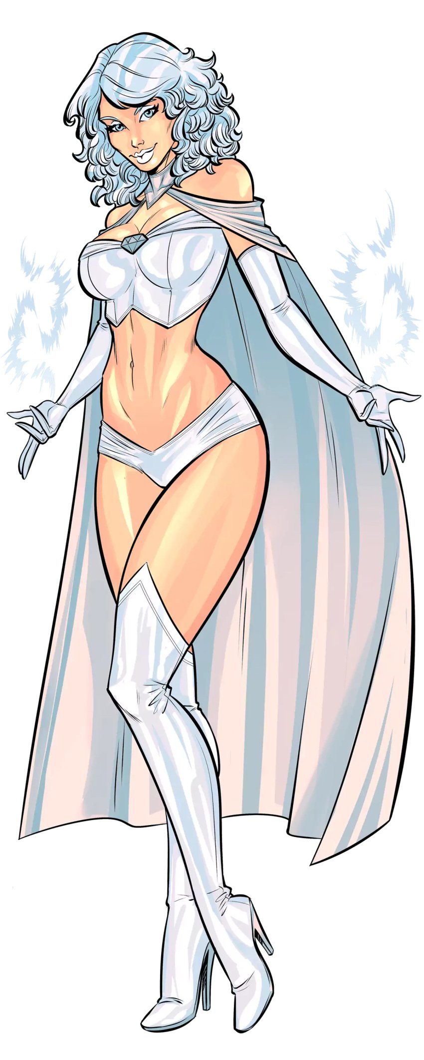 alpha_channel artist_request comix_harem comix_harem_character elbow_gloves emma_frost for_sticker_use high_heels kinkoid marvel marvel_comics nutaku png silva_dawn_(comix_harem) sticker_template thick_thighs thighhighs transparent_background transparent_png white_hair white_queen x-men