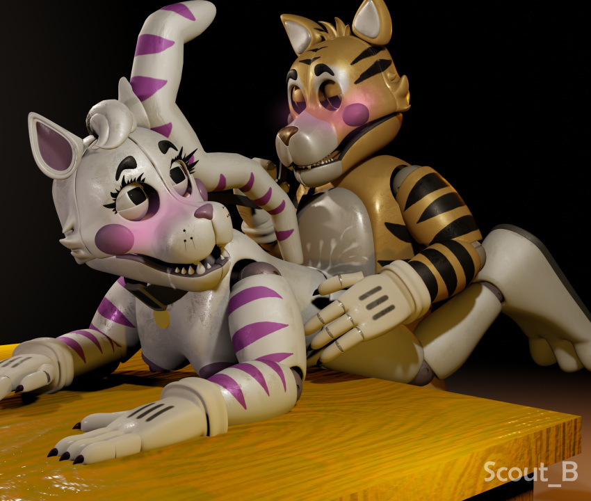 3d 3d_(artwork) absurd_res absurdres animatronics blender blender_(software) blush breasts cum_in_pussy cum_on_body cum_on_face cum_spurt cumshot doggy doggy_style doggystyle domestic_cat drooling eyebrows fazbear_fanverse fazbear_frights five_nights_at_freddy's furry furry_only george_(jolly) george_(jolly4) george_goodtime(jolly) gloves high_resolution highres jolly jolly_(game) jolly_4 lonner_(artist) maxie_(jolly) maxie_(jolly4) maxie_goodtime(jolly) maxienudes naked necklace neckwear no_clothes no_clothing no_panties nude nude_female nude_male nudity nudity_goodtime open_mouth orange_hair orange_tail purple_boobs purple_breasts rendered scout_b(artist) sex spurting table table_sex tiger tiger_ears tiger_girl tiger_stripes tiger_tail vaginal_insertion vaginal_penetration vaginal_sex white_body white_fur white_hair