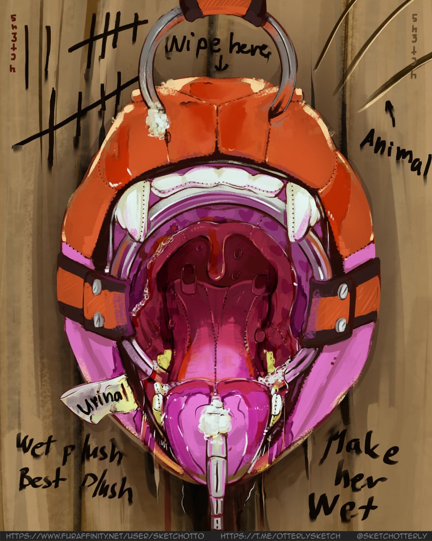 4:5 absurd_res bodily_fluids dragon drinking drinking_urine facial_piercing forced gag genital_fluids glory_hole hi_res huge_filesize leash leash_in_mouth leash_pull leashed_male male mouth_shot mythological_creature mythological_scalie mythology nose_piercing object_in_mouth open_mouth peeing piercing plushie restrained restraints ring ring_gag scalie sketchotterly sketchotto solo solo_focus solo_in_panel steam stitch_(sewing) text tongue tongue_piercing urine urine_in_mouth urine_on_face urine_pool urine_stream url watersports