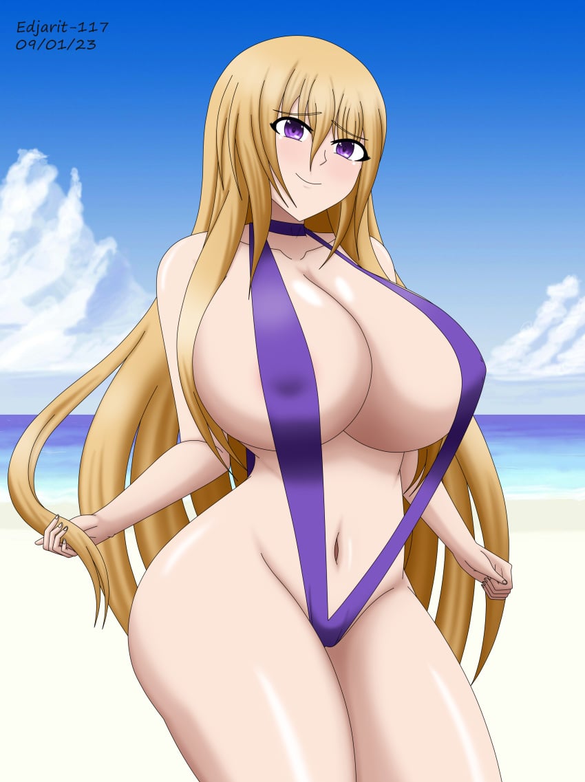 big_breasts bikini chaos edjarit-117 huge_breasts long_hair sora_no_otoshimono tagme