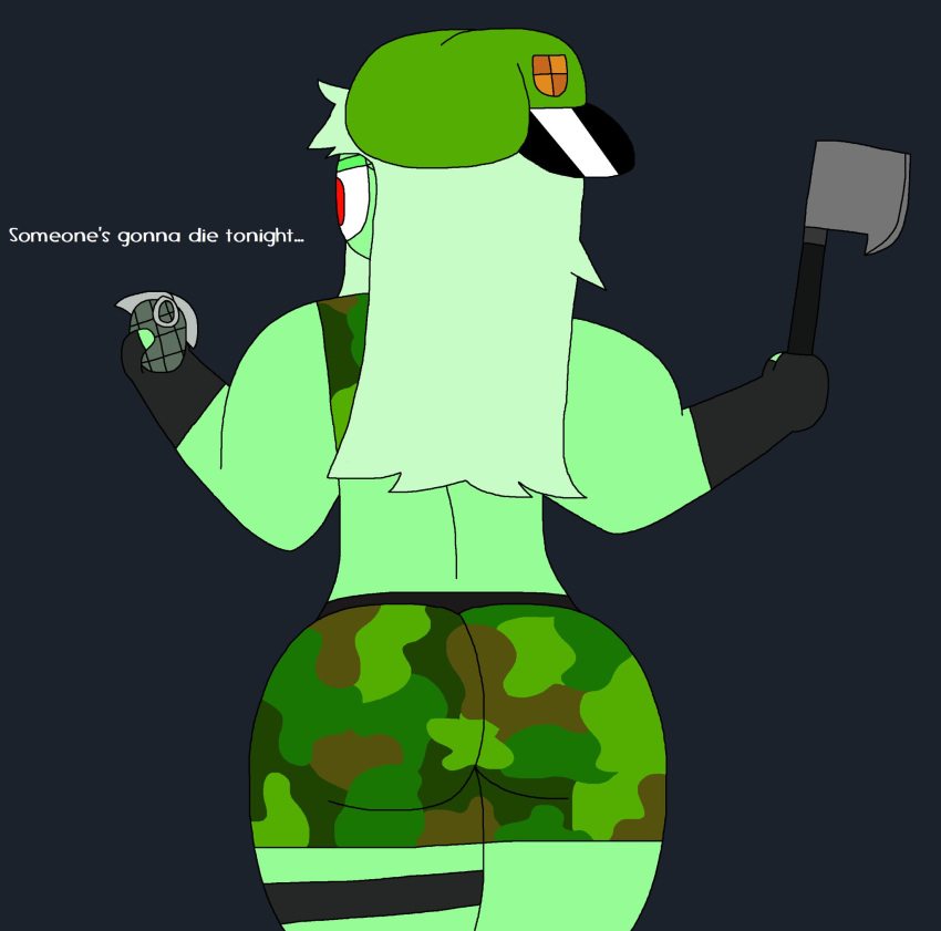 big_ass big_butt bubble_butt female female_only flippy_(htf) genderswap happy_tree_friends huge_ass huge_butt rule_63 tagme team_fortress_2_font thatsimpyguy