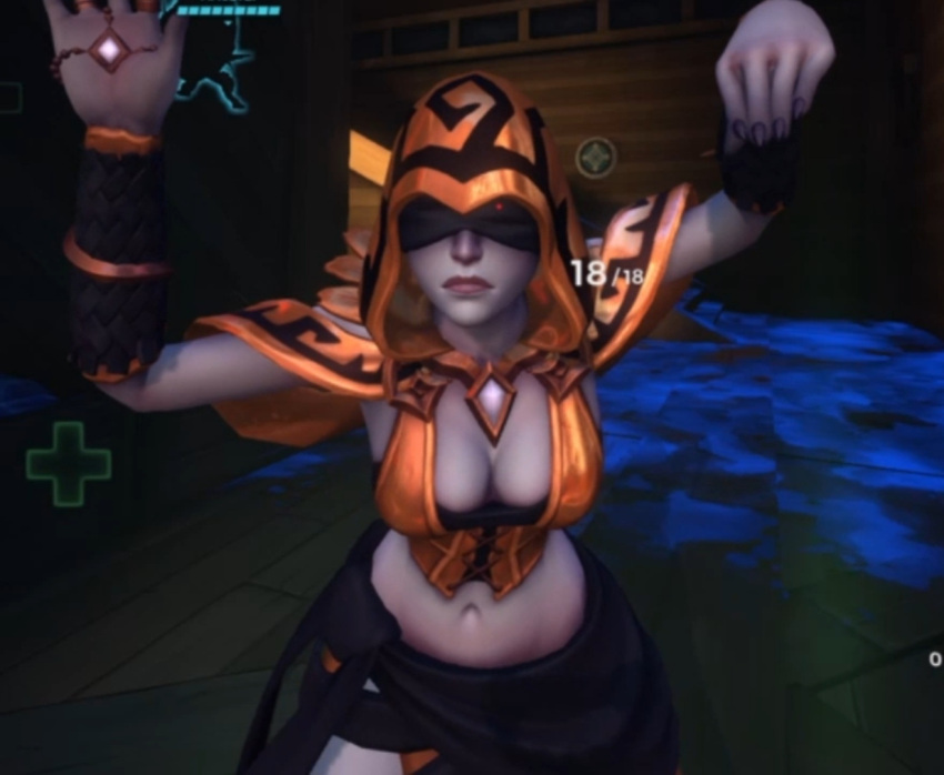 big_breasts breasts golden_seris milkers seris_(paladins)