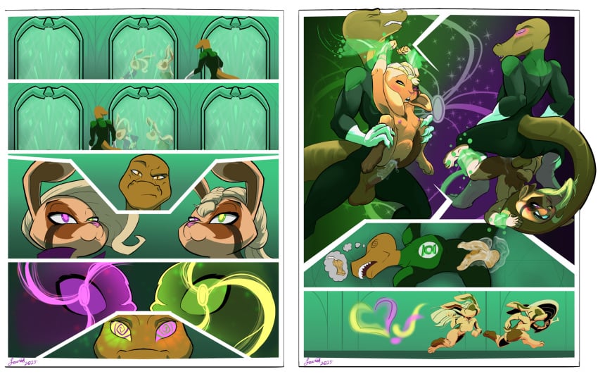 Green Lantern (Dc) Rule 34 Image