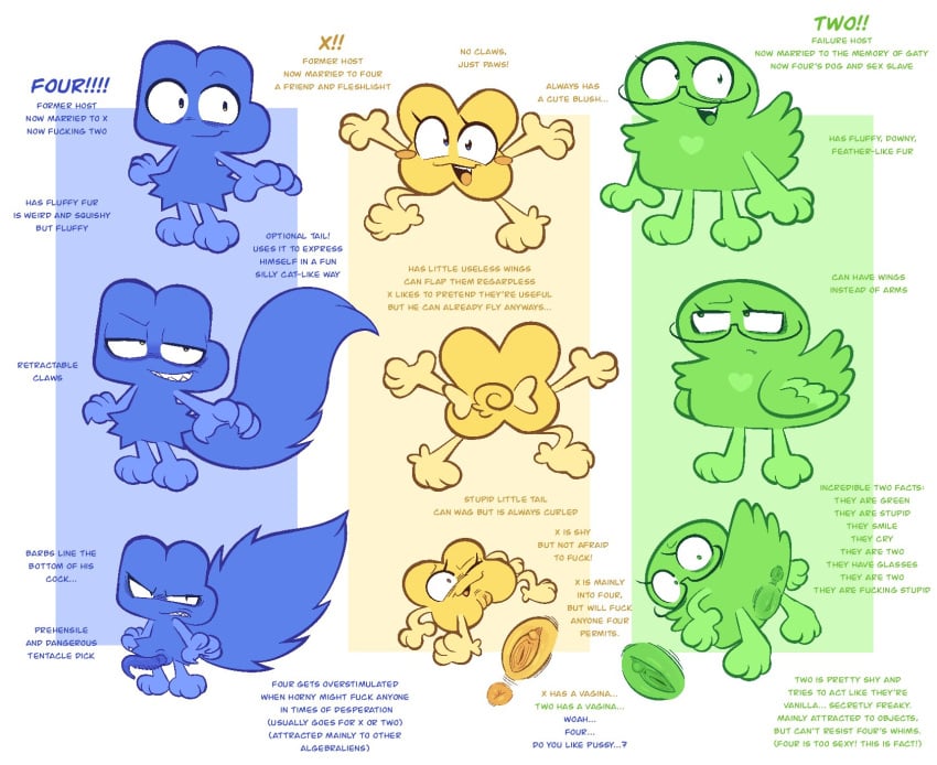 Four (Bfb) Rule 34 Image
