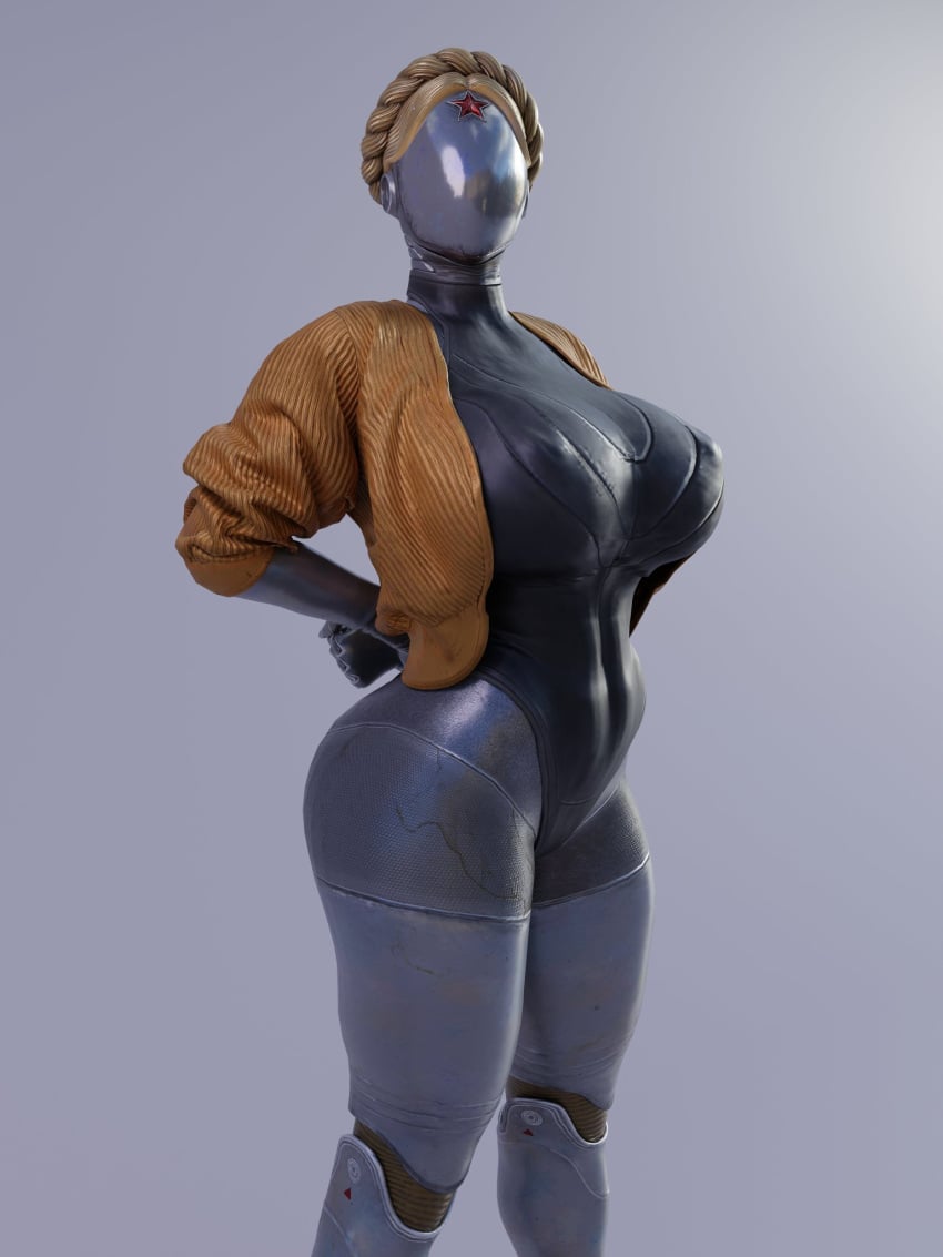 1girls 3d android android_girl arms_behind_back artificial_intelligence ass athletic athletic_female atomic_heart big_breasts breasts bust busty cleavage curvaceous curvy curvy_figure digital_media_(artwork) eyes faceless faceless_character faceless_female female female_focus female_only fit fit_female focus_entertainment gynoid hips hourglass_figure huge_ass huge_breasts humanoid keyd10iori large_breasts left_(atomic_heart) legs mature mature_female metallic_body mundfish robot robot_girl robot_humanoid the_twins_(atomic_heart) thick thick_ass thick_hips thick_legs thick_thighs thighs top_heavy upper_body voluptuous voluptuous_female waist wide_hips