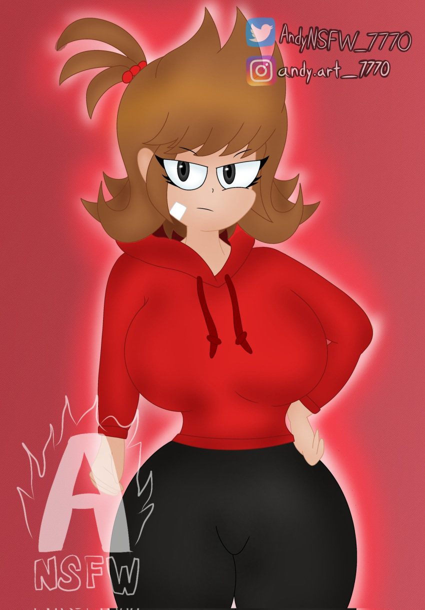 andynsfw_7770 eddsworld ellsworld female red_background tagme tori_(eddsworld)