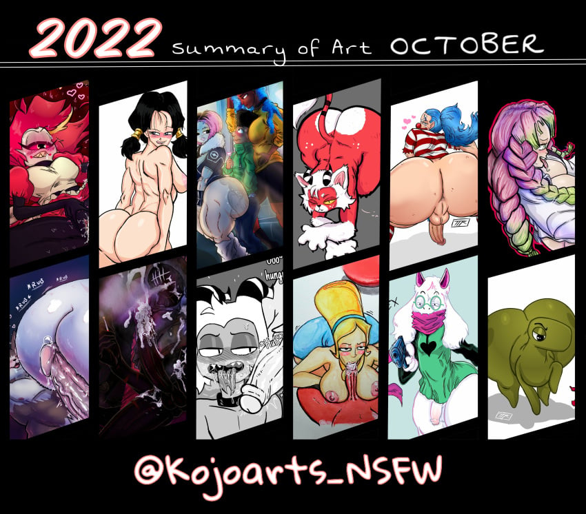 2022 anthro black_eyes black_hair blonde_hair blowjob blue_dress blue_hair bongo_(character) buggy_the_clown clown cyclops deltarune demon demon_slayer digital_media_(artwork) dinosaur dragon_ball dragon_ball_z eyeshadow furry goat_humanoid green_hair grinding_on_penis gun hazbin_hotel helluva_boss hi_res highres imp kanroji_mitsuri kimetsu_no_yaiba kojoarts light-skinned_female moxxie_(helluva_boss) multiple_characters naked naughtypaw_(artist) niffty nude nude_female october oral oral_sex original_character penis pink_hair pokemon pokemon_trainer presenting_hindquarters presenting_penis ralsei ralsei_(deltarune) ralsei_with_white_fur red_hair red_skin smoking_cigarette striped_shirt testicles ttherandom tthrandom tthrandom_rp videl white_fur white_hair