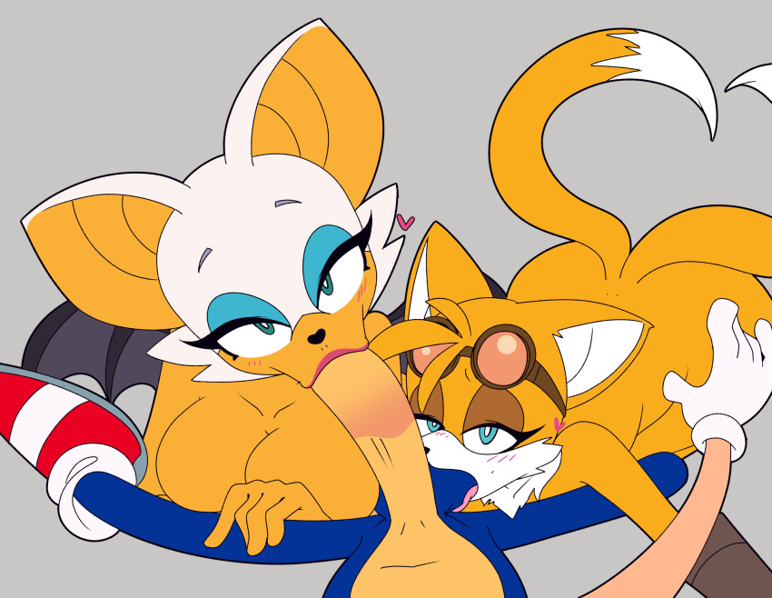 :>= commission fellatio rouge_the_bat sonic_(series) sonic_the_hedgehog tagme tailsko thehoraco