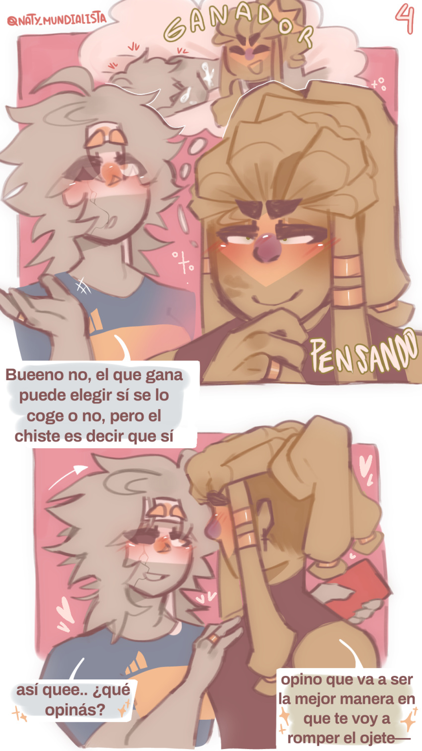 2boys adidas argentina_(countryhumans) boca_juniors brazil_(countryhumans) comic comic_page countryhumans gay kinky_naty male page_4 uno