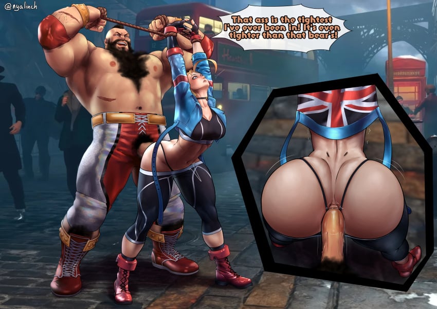 1boy 1boy1girl 1girls anal anal_penetration anal_sex anus ass ass_focus ass_up back black_hair blonde_female blonde_hair blue_eyes boots bound breasts british british_female british_flag brown_eyes bubble_ass bubble_butt butt_focus cammy_white choker clothed clothed_sex clothing defeat defeat_sex defeated dislike english_text fat_ass female funny_text huge_cock jacket just_the_tip legs legs_held_open long_hair long_legs male meowlinch muscular muscular_female muscular_legs muscular_male nyalinch panties panties_aside pants pants_down pawg rape russian sex sex_from_behind standing standing_sex straight street street_fighter street_fighter_6 surprise surprised tight_anal uncensored unhappy_female union_jack white_female white_male zangief