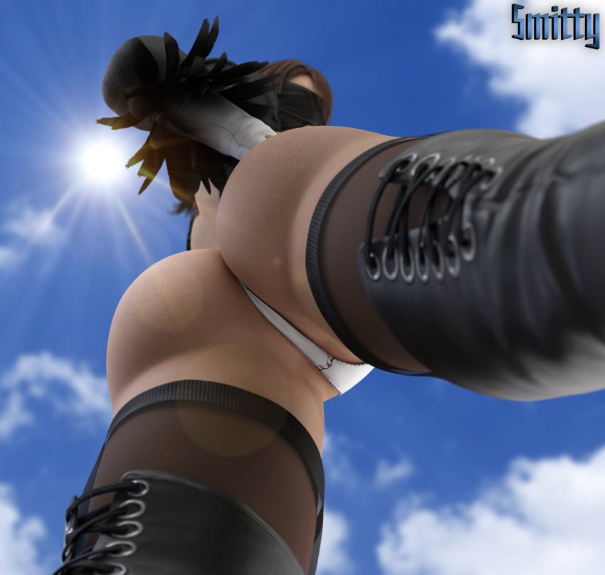 1girls 3d artist_name athletic athletic_female big_breasts breasts busty cleavage cosplay curvaceous curvy curvy_figure eyebrows eyelashes eyes female female_focus female_only fit fit_female hair hips hourglass_figure huge_breasts human kojima_productions konami large_breasts legs light-skinned_female light_skin lips mature mature_female metal_gear metal_gear_solid metal_gear_solid_v nier:_automata quiet_(metal_gear) smitty34 stefanie_joosten thick thick_legs thick_thighs thighs top_heavy upper_body voluptuous waist watermark wide_hips yorha_2b_(cosplay)