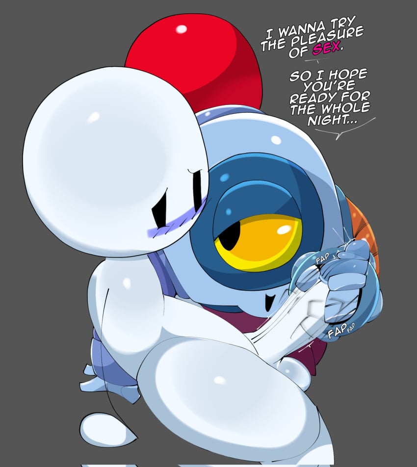 brawl_stars captivemimic handjob masturbation nani_(brawl_stars) original_character supercell