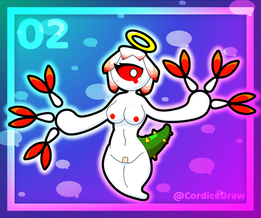 02_(kirby) absurd_res cordicedraw female hi_res humanoid pussy_tape red_eyes